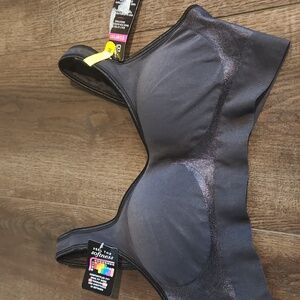 NWT Bali Bra M Comfort Revolution Seamless Smart Size Bra 3488 BLACK